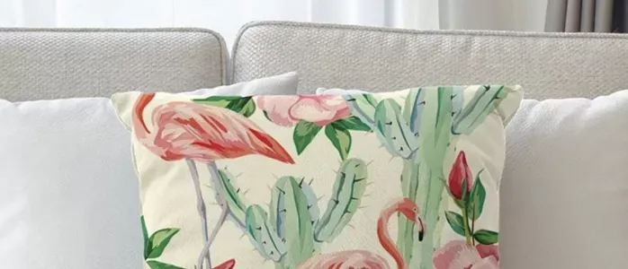 Modern grey couch and pillows 43