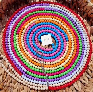 مسبحة ألفية ملونة