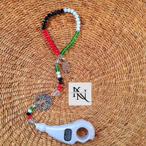 عداد تسبيح كريمي مع اسوارة